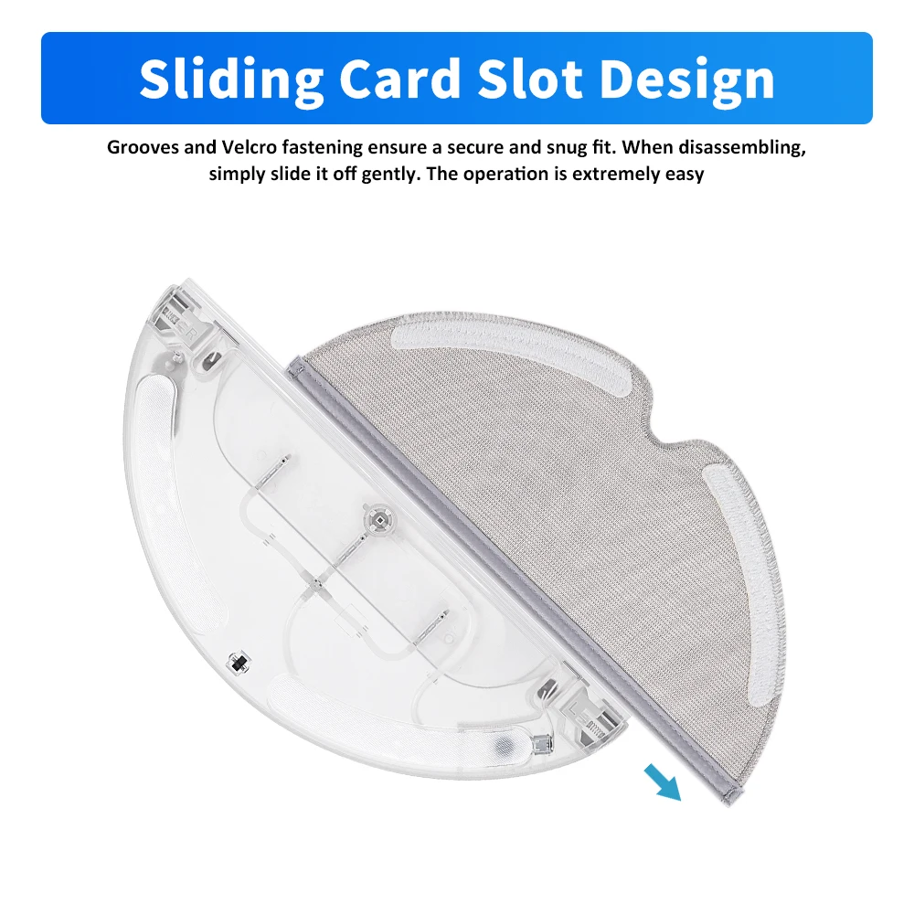 Water Tank Mop Cloth For Dreame F9 Robot Vacuum Cleaner Accessories Water Mop Holder Washable Cleaning Mop Pads Rag Replacement