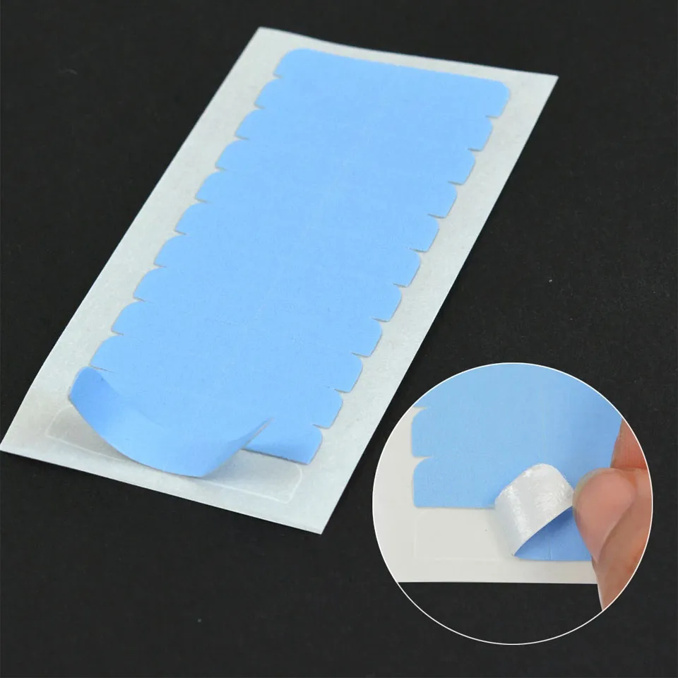 100 шт., лента для наращивания волос, двухсторонняя сменная лента для наращивания волос, клейкие ленты для наращивания волос, наращивание волос