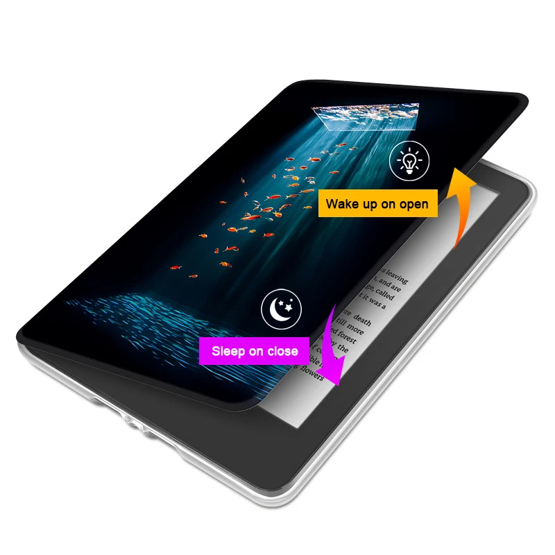 Acrylic Case for Kindle Paperwhite Colorsoft 2024 2022 2021 4 5 6 10th 11th 12th Generation 6 6.8 7 Inch Protective Cover Pouch