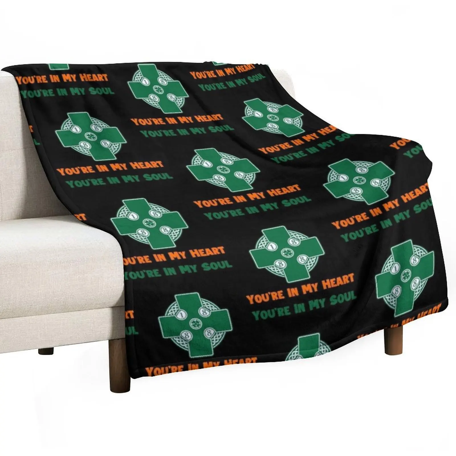 Rod Stewart Celtic Throw Blanket Softest Blankets For Sofas Thermal Bed Fashionable Baby Luxury St Blankets