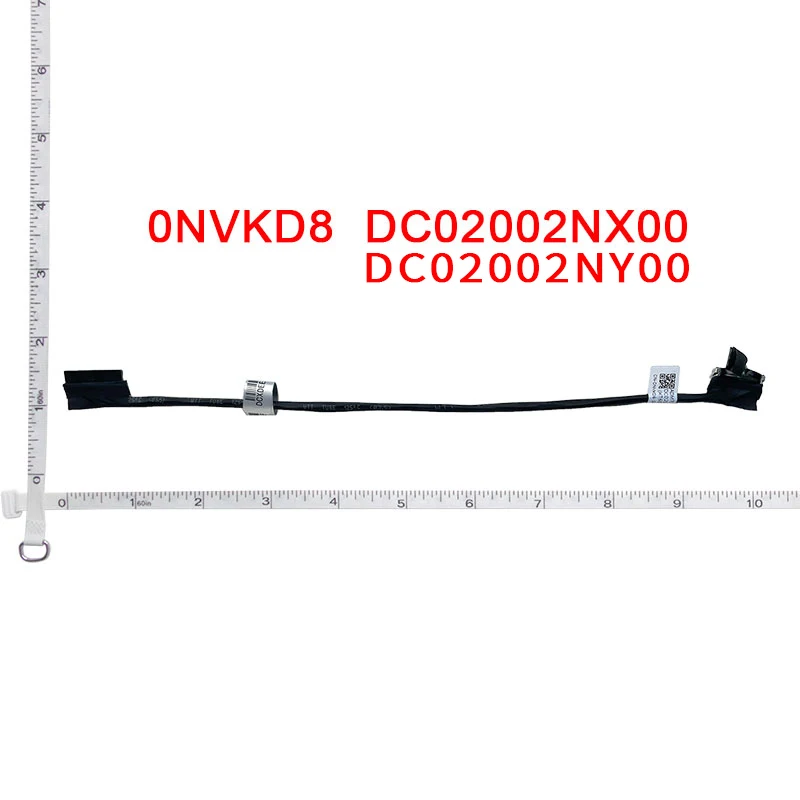 Laptop Battery Cable For Dell Latitude 5480 5488 5495 E5480 E5490 E5491 E5495 NVKD8 0NVKD8 DC02002NX00 0968CF 968CF DC02002NY00