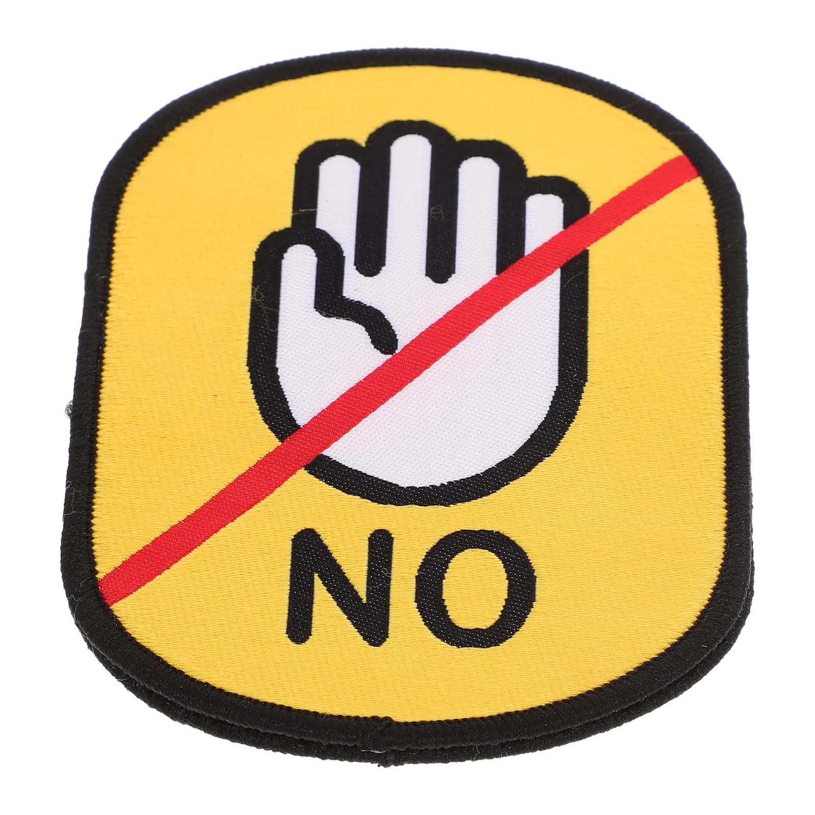 

Do Not Touch Social Logo Identification Label Pet Leash Warning Decal Removable Puppy Warning Sign Sticker