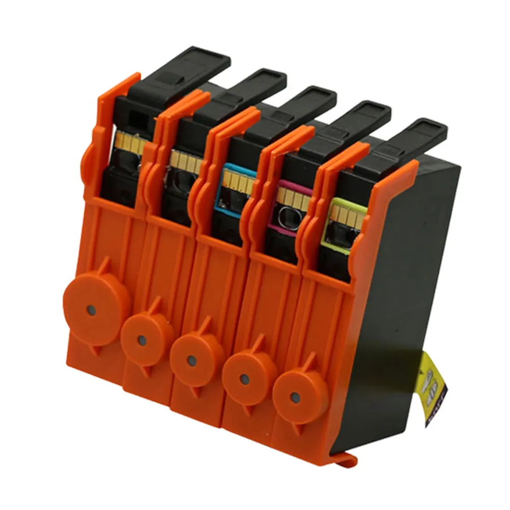 

5Pcs Inkjet Cartridge Set Compatible High Yield Replacement for Hp564xl Pro Hp7510 6510 4610 4620 3520 C410 Printer