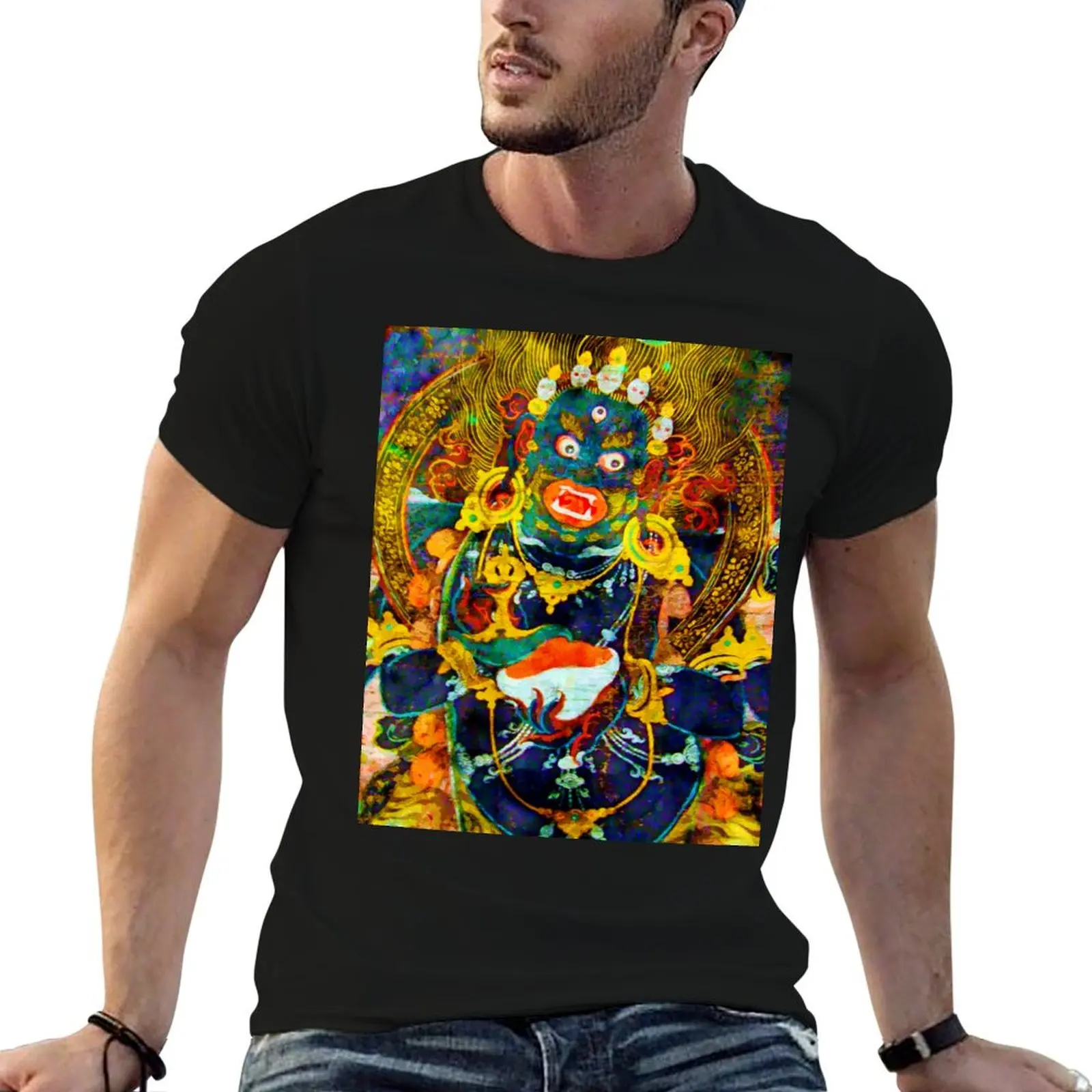 

Mahakala t t shirt cotton shirts T-Shirt prints pack with
