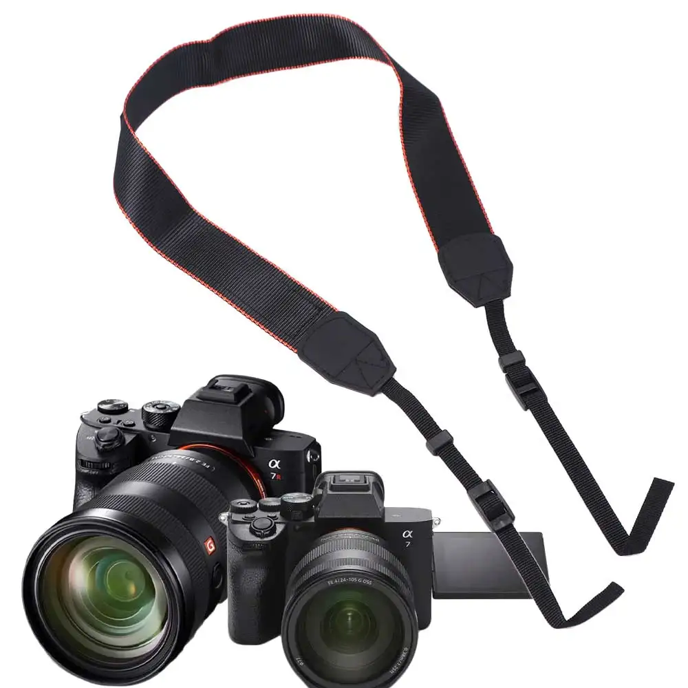 A99 Camera Accessories SLR DSLR Lightweight Durable Anti-slip Camera Strap Camera Shuolder Straps Camera Neck Belt Adjustable
