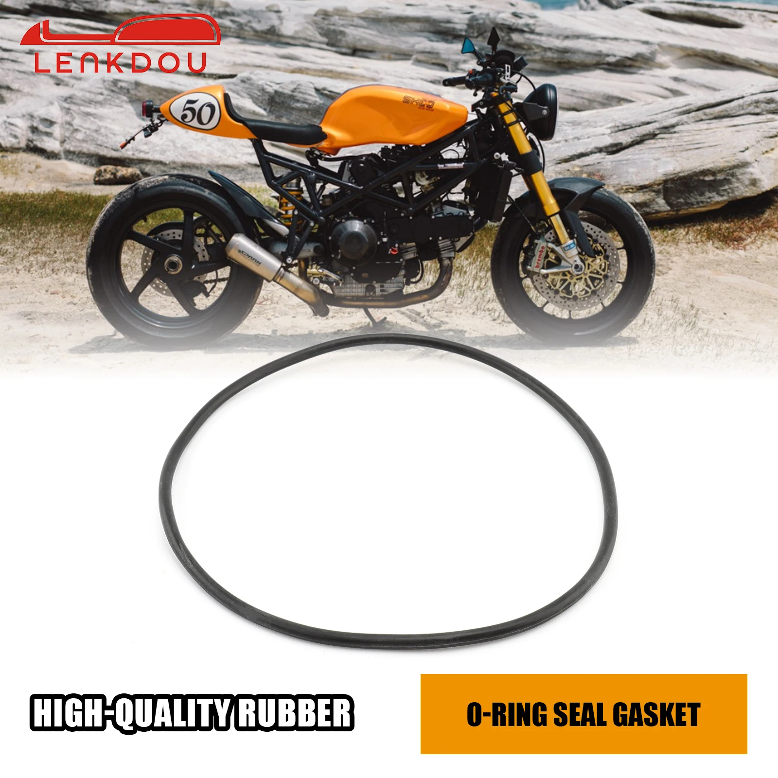 Motorcycle Gas Tank Fuel Pump O-Ring Seal Gasket For Ducati 748 916 996 998 ST2 ST4 EFI 1996-2004 Replace 88650011A 88640111A