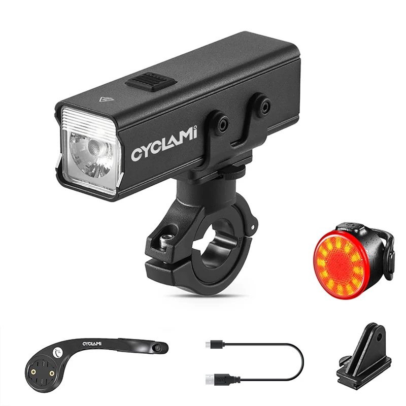 

CYCLAMI Bicycle Light 1000 Lumens Bike Headlight Type-C Charging Flashlight MTB Road Highlight Front Lamp Bike Accessory BR1000