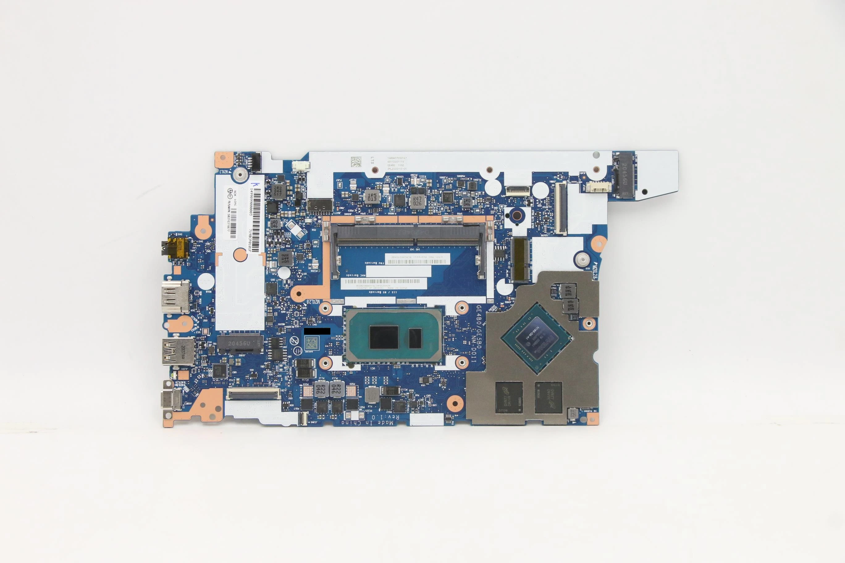 

5B21C71877 For E14 Gen 2 Laptop motherboard i5 1135G7 With GPU MX450 NM-D011