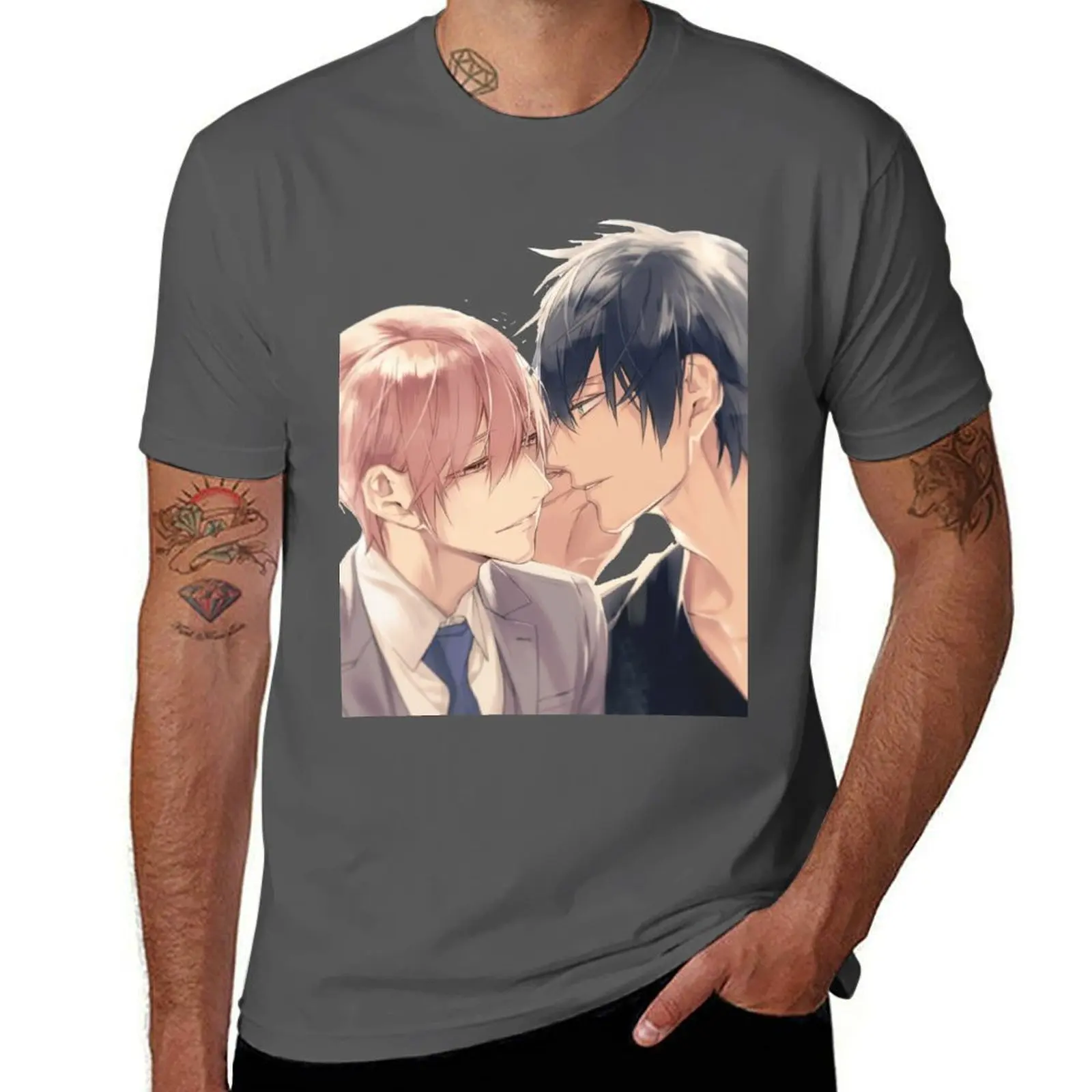 

Ten Count - Close T-Shirt anime t shirts oversize man t shirts cotton funny t shirts dark humor T-Shirt