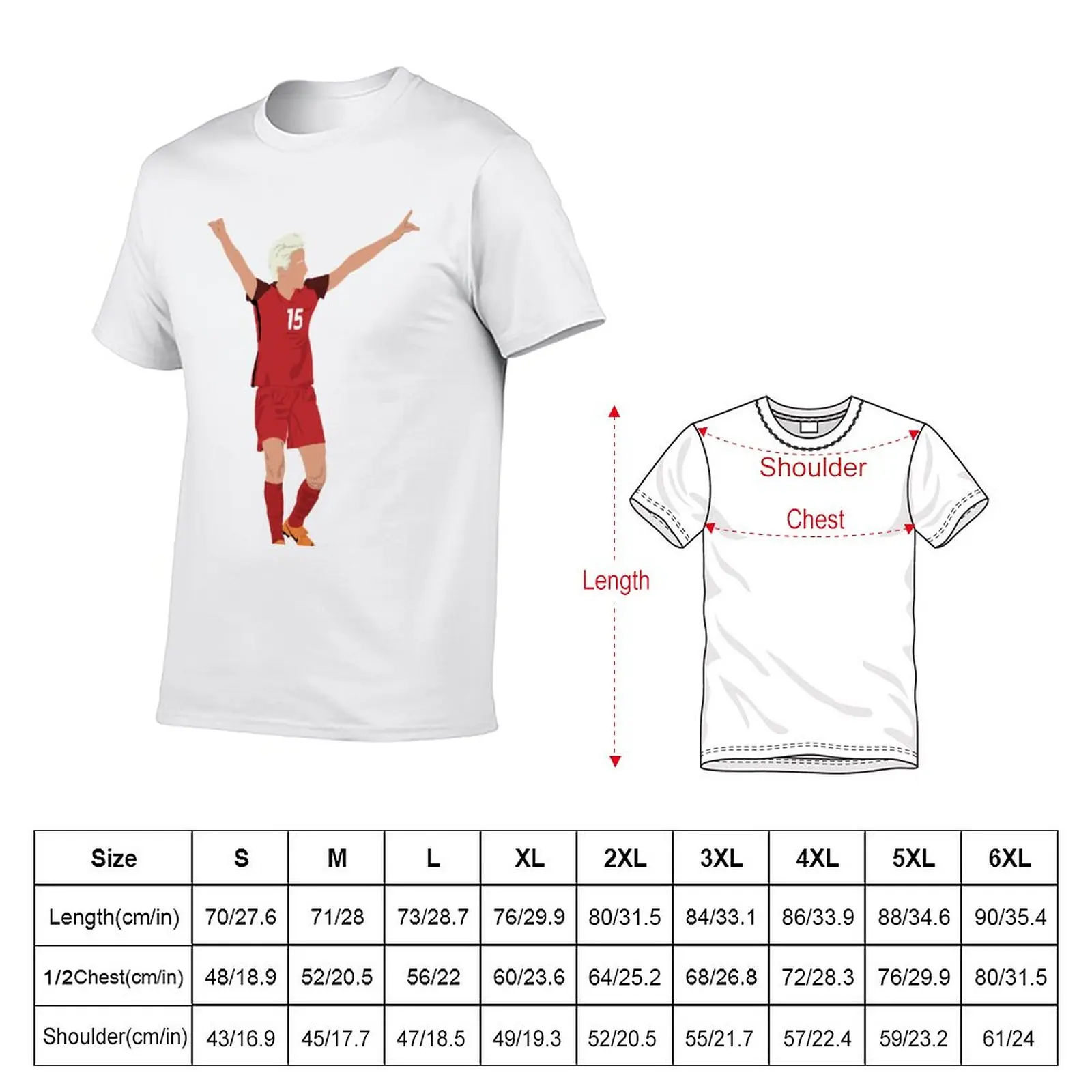 New Megan Rapinoe T-Shirt Blouse sweat shirts Short sleeve tee boys white t shirts plain t shirts men