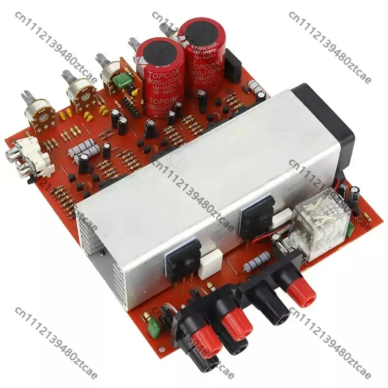 2.1 Channel High Power Heavy Bass Amplifier Board 3CH Audio Amp With Matching Power Transistors For Home DIY Speaker Modificatio