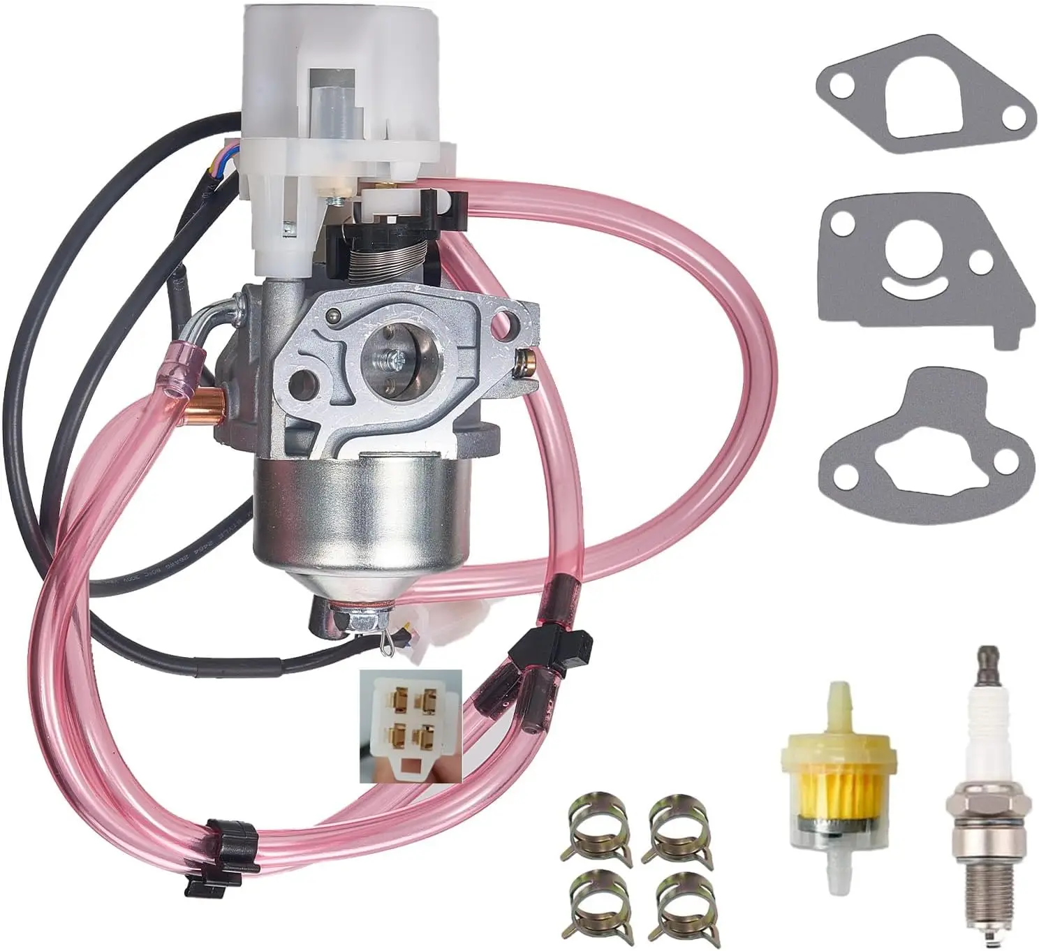 16100-ZM7-D25 Carburetor Kit Compatible with Honda EU1000i Type A2 A AC Inverter Generator Huayi P15D-2 Carb Replacement Parts
