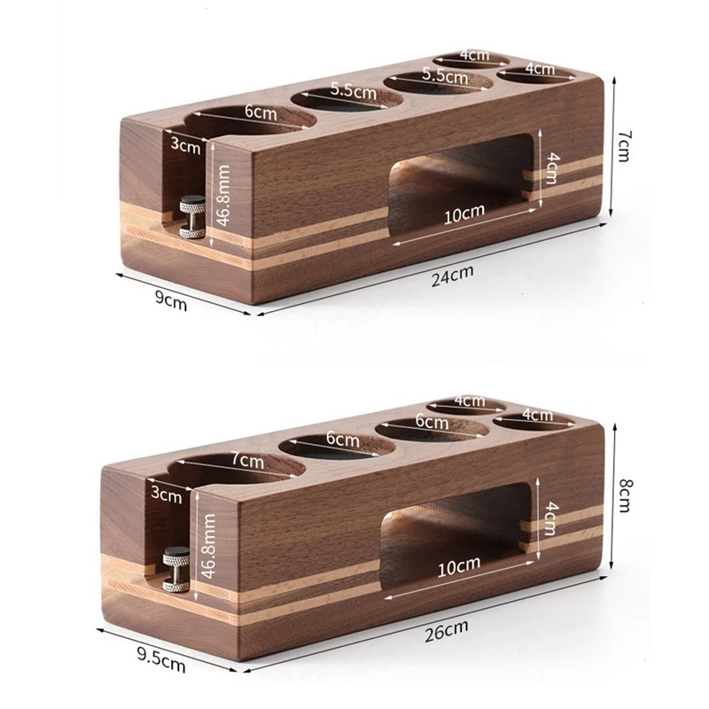 

Coffee Tamper Holder Wood Filling Support Base Espresso Tampering Mat Station Stand For Barista Coffee Accessories