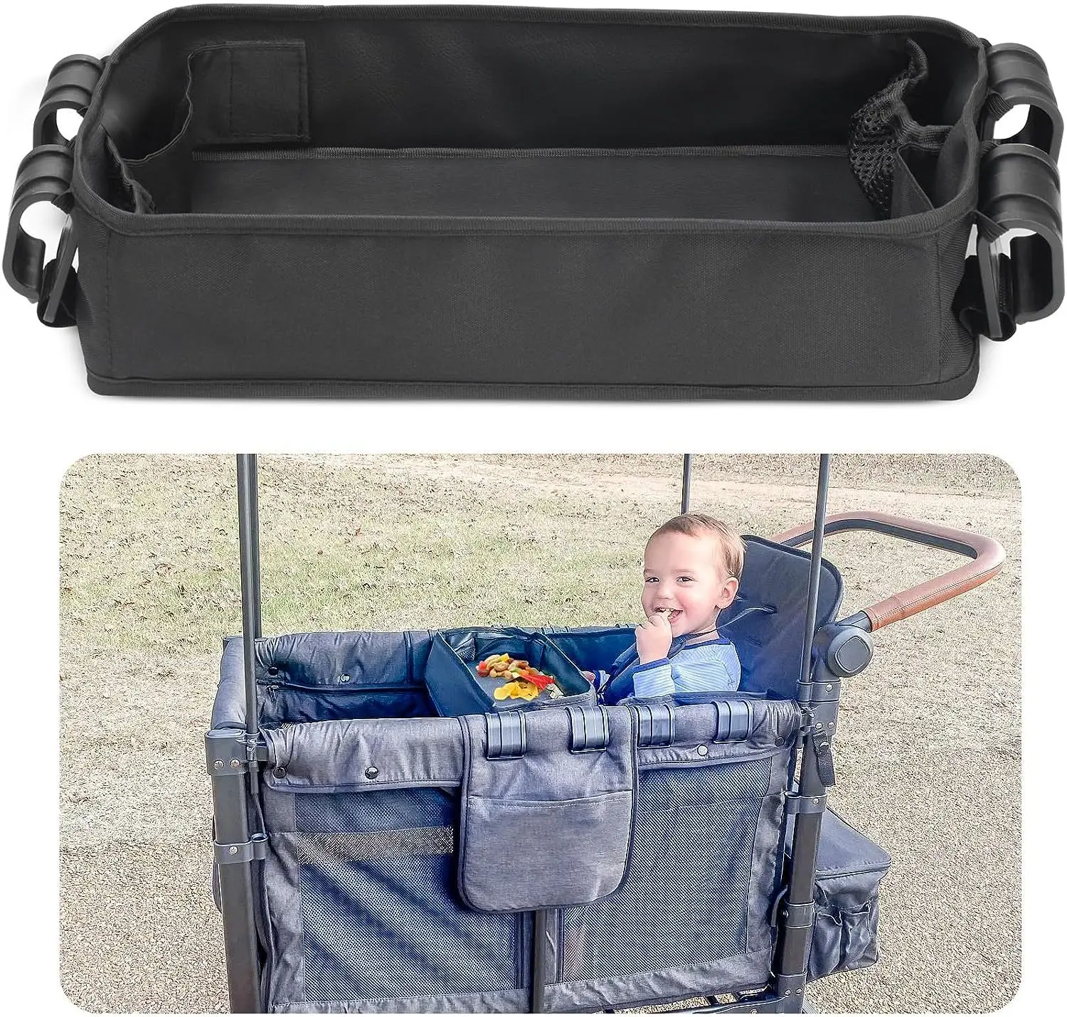 Universal silicone Foot Pad foldable wagon foot Anti-corrosion Cove Mat Accessories Wonderfold Snacks Catcher W2 W4 tray net