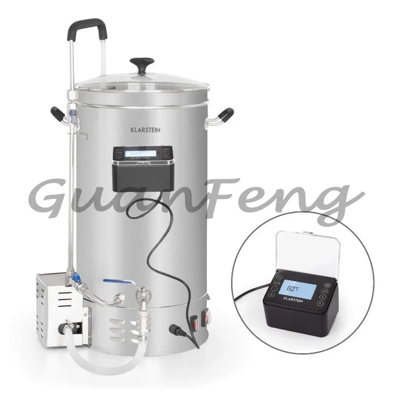 Capacity Tank Brewing Equipment High Technology Precision Density 35L Machine 304 Stainless Steel Craft Beer