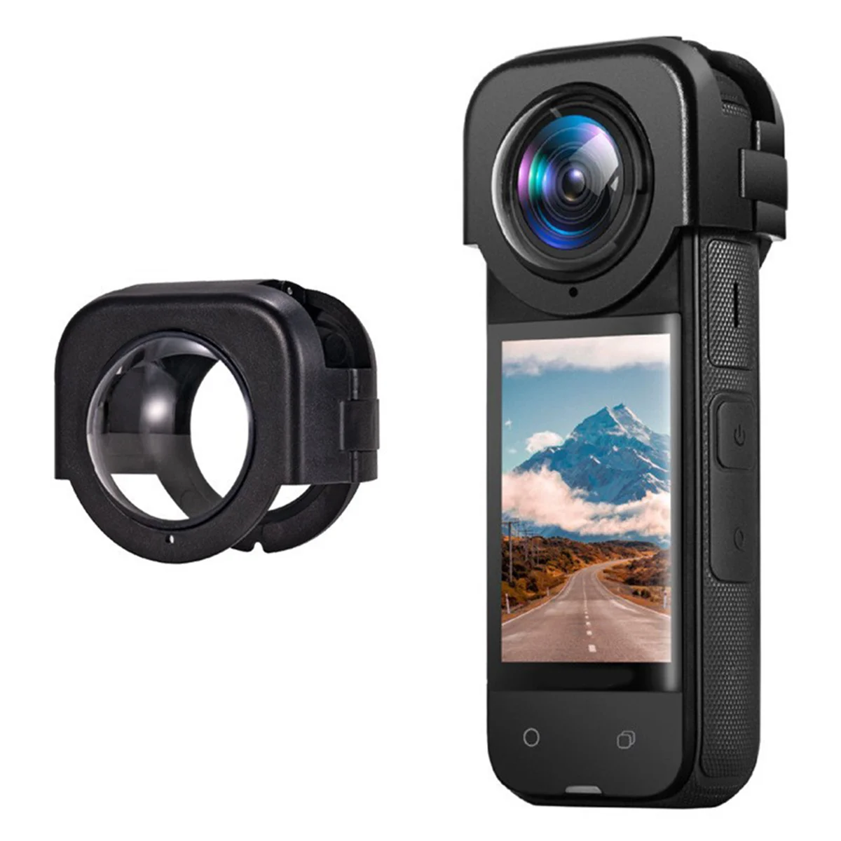 Optical Tempered Glass Protection Lens for Insta360 X4 Lens Guard Protective Cover Action Cameras