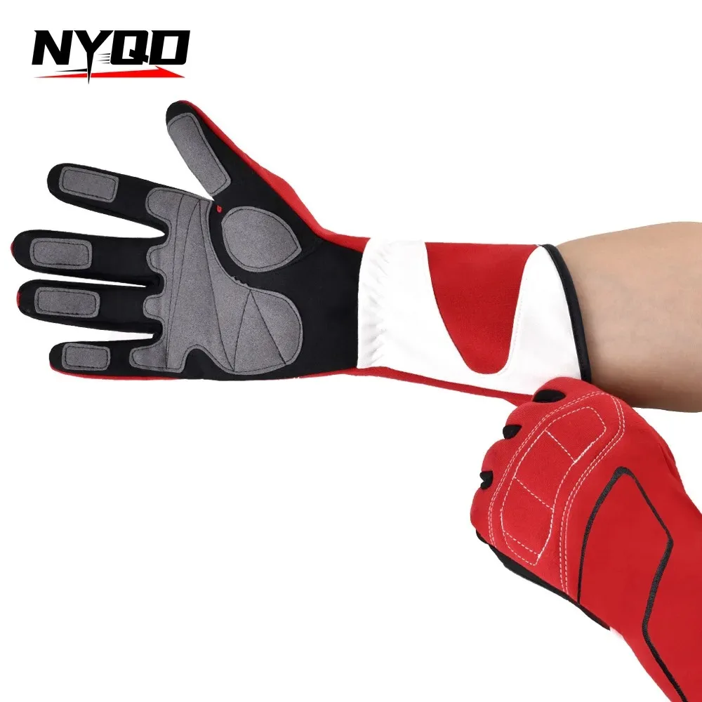 

Outdoor Go Kart Gloves Anti Slip Breathable Motorcycle Gloves Off-road Racing Training Full Finger Waterproof Atv Gloves