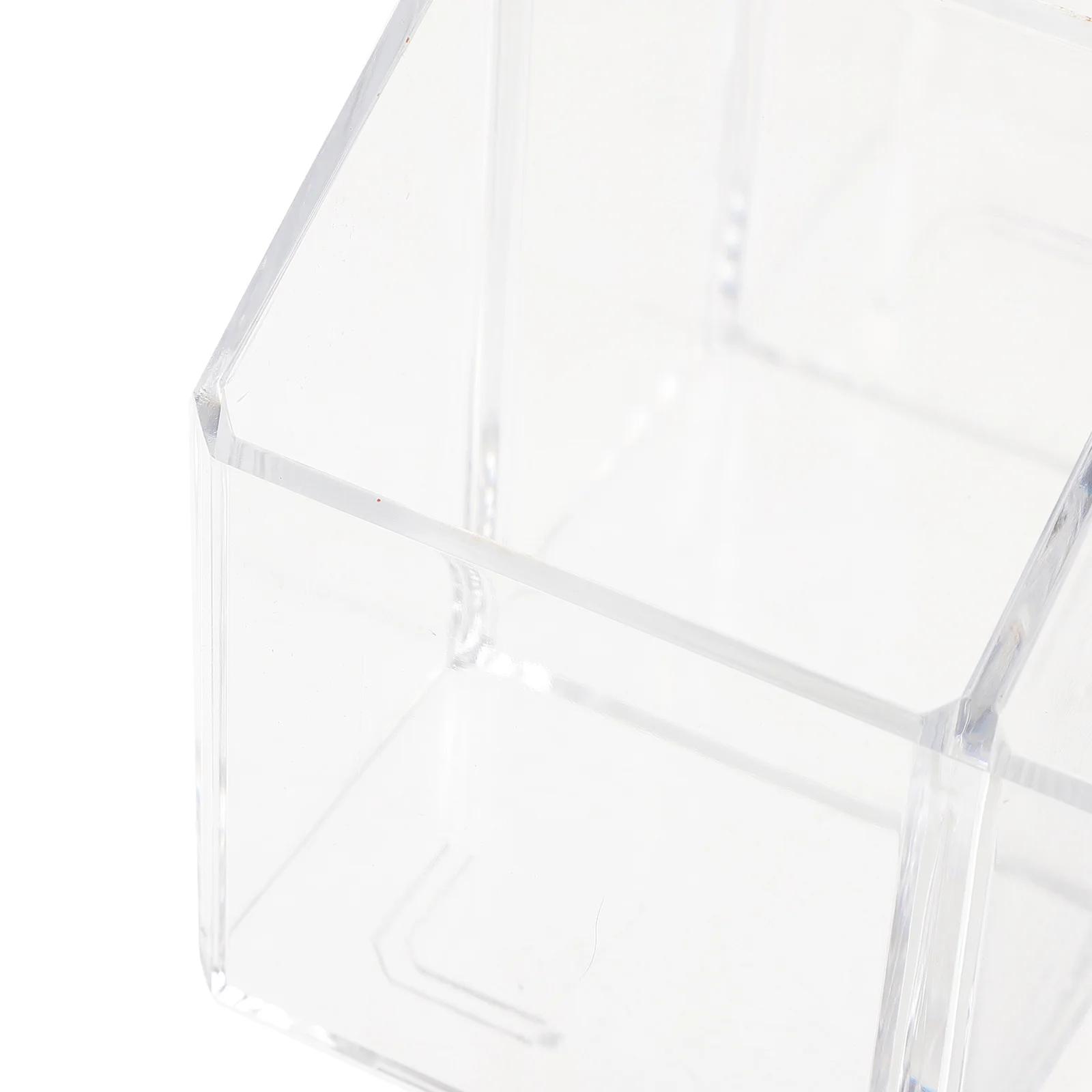 

Acrylic Tea Bag Box 5-Compartment Transparent Organizer For Kitchen Coffee Shop Hotel Storage Compartment Tea Box Sundries
