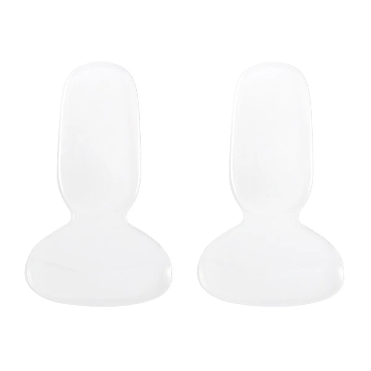 Almohadillas de talón autoadhesivas de silicona gruesa en forma de T, plantillas acolchadas 2 en 1 para tacones altos, zapatos planos, botines y botas, antiampollas y dolor.