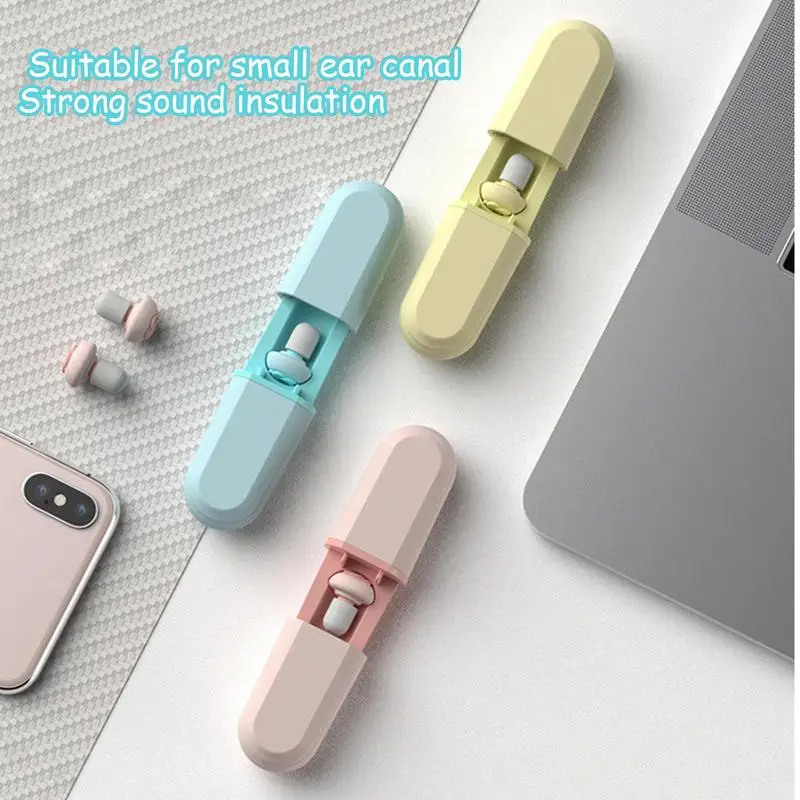 Ear Plugs For Sleeping Special High Fidelity Earplugs For Concerts Noise Cancelling Earbuds With Boxes Sleeping Silicone Ear