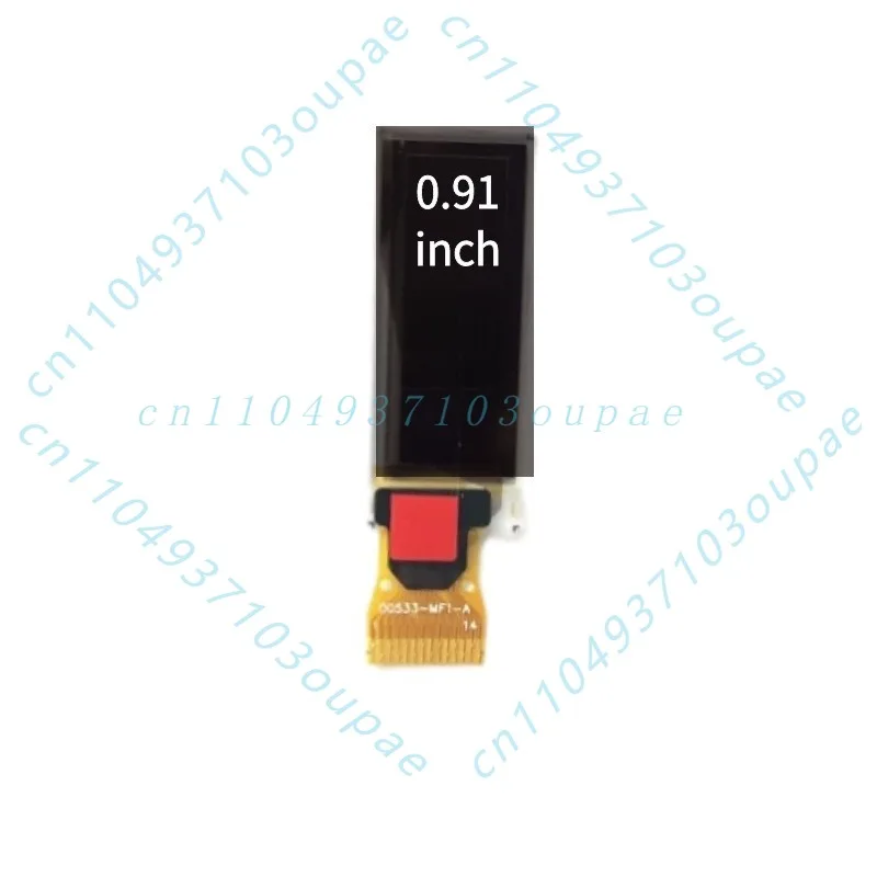 10Pcs 0.91 inch OLED display monochrome white light display highlight resolution 128 × 32