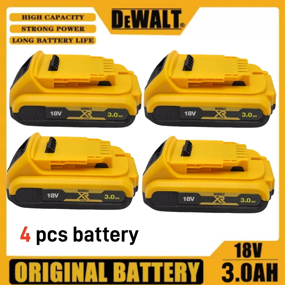 DEWALT 18V 3.0Ah Rechargeable Battery Compatible with DCB200 DCB201 DCB206 Tool Replacement 18V 3AH 20V image 3
