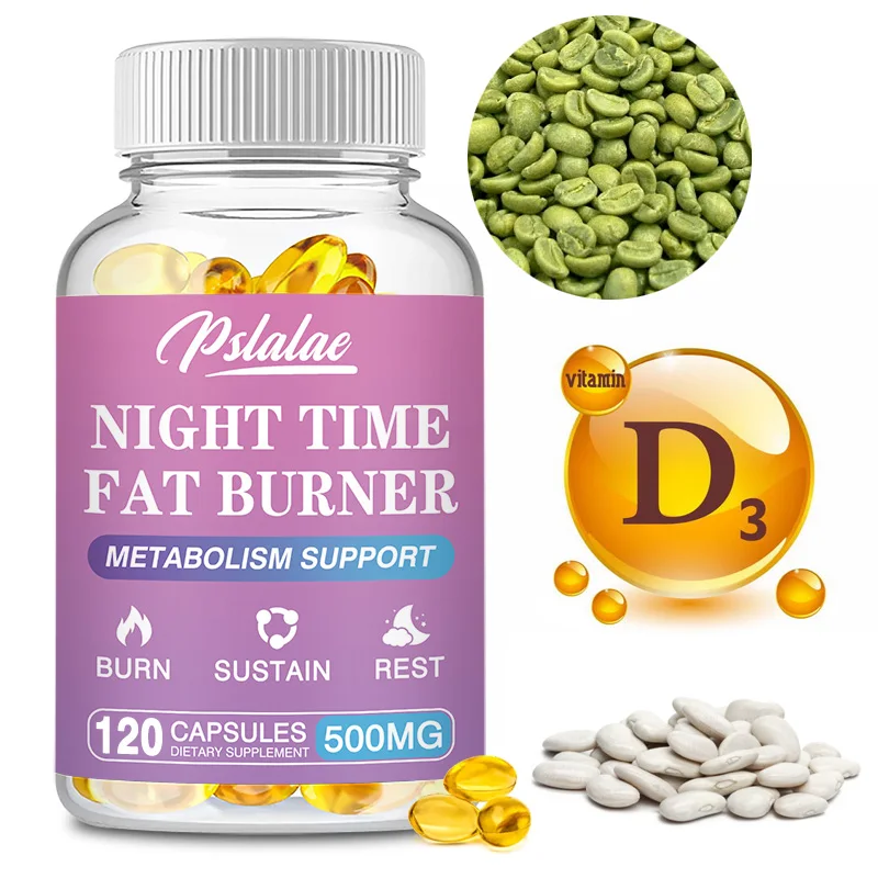 Night Time Fat Burner - Boost Metabolism, Suppress Appetite Diet,Healthy Weight Management