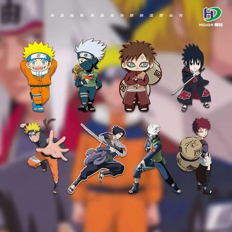 

Naruto Car Sticker Diy Car Stickers Body Decoration Scratch Cover Water Proof Uzumaki Naruto Hatake Kakashi Car Decorate Gift