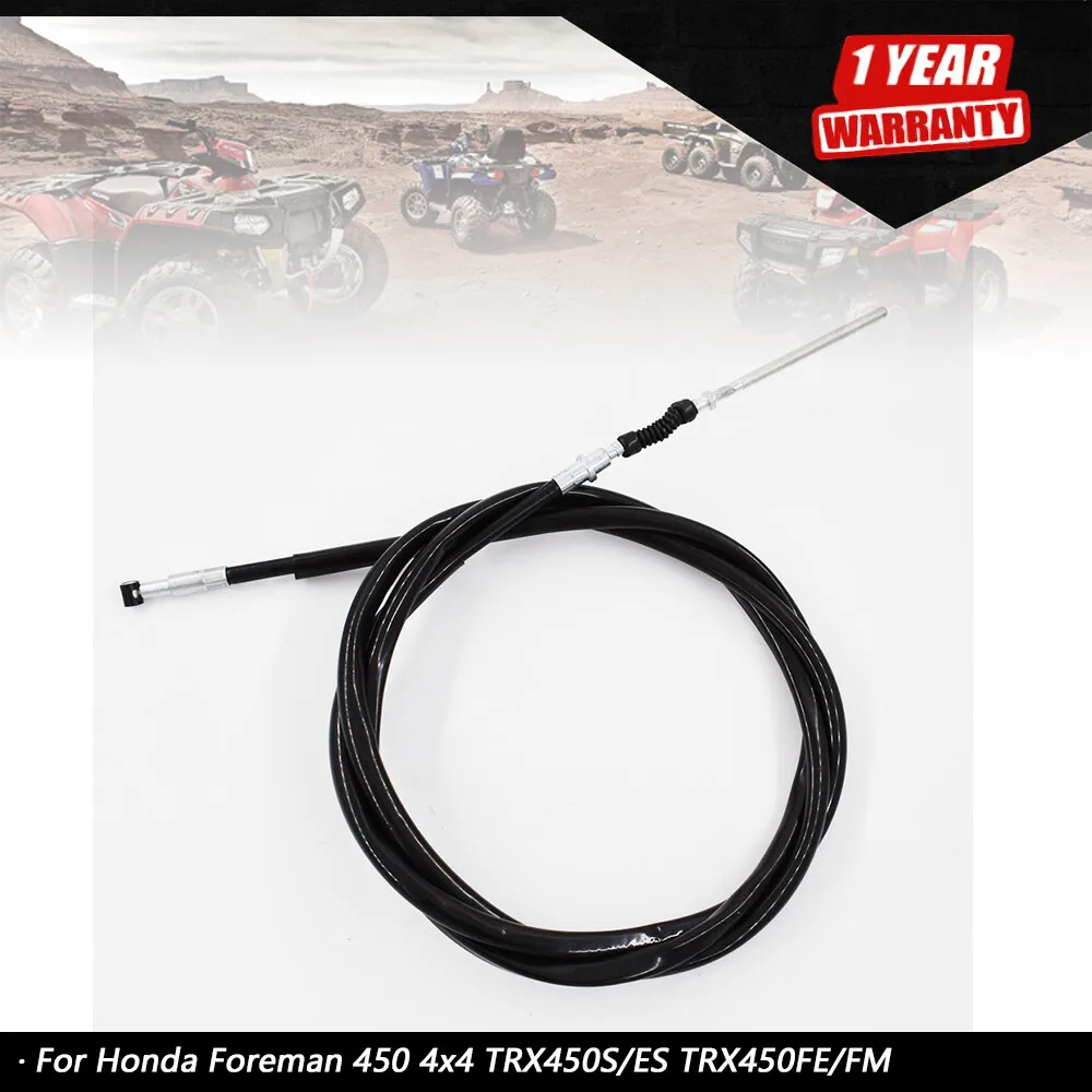 

ATV/UTV Rear Hand Brake Cable US For Honda Foreman 450 TRX450S TRX450ES TRX450FE