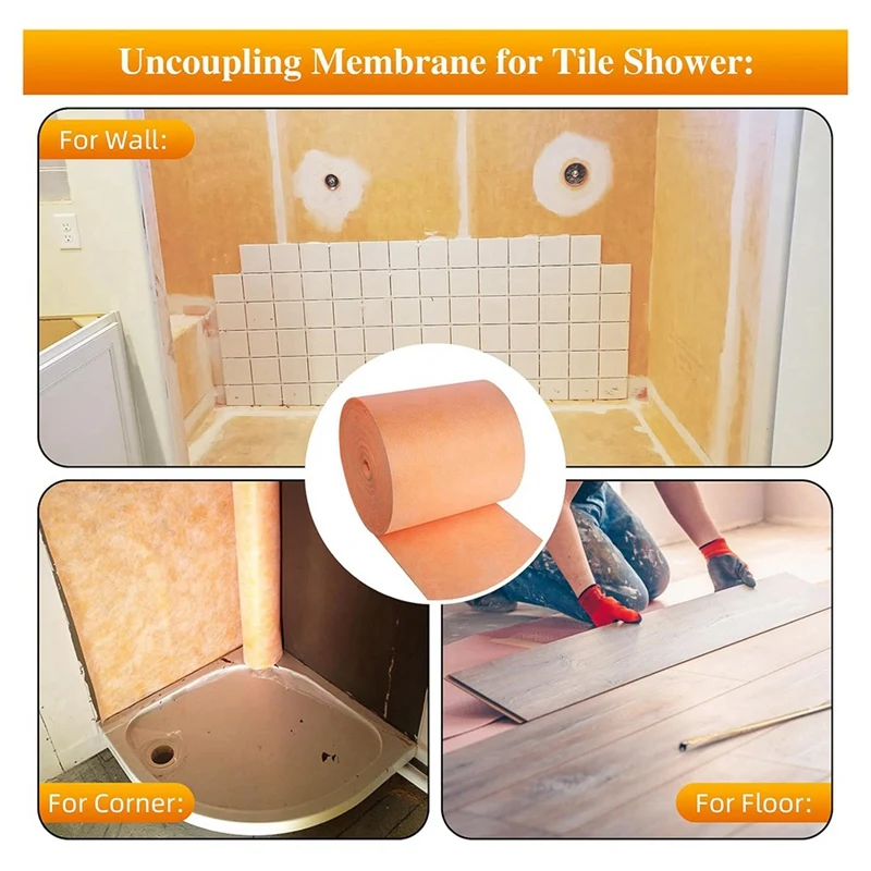 【buy-now】waterproof-membrane-band-rollshower-waterproofing-membrane-uncoupling-band-for-tile-wall-floor-bathroom-shower-sauna