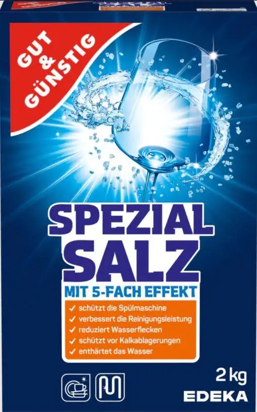 Salz 2kg Geschirrspüler Salz-Gut & Gunstig