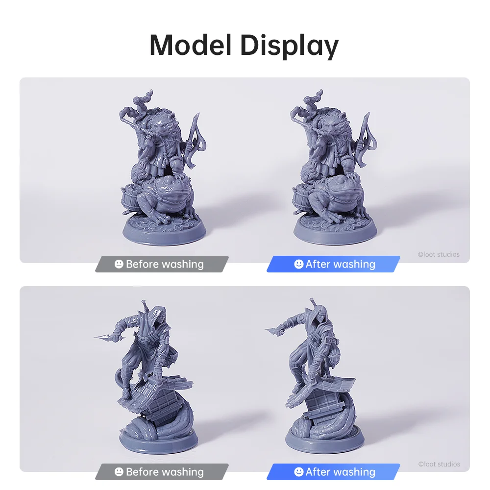 Imagem -06 - Anycubic-lavar e Curar Max Modelo de Lavagem e Cura para Photon m3 Max Máquina de Limpeza para Impressora 3d Resina uv Sla Lcd