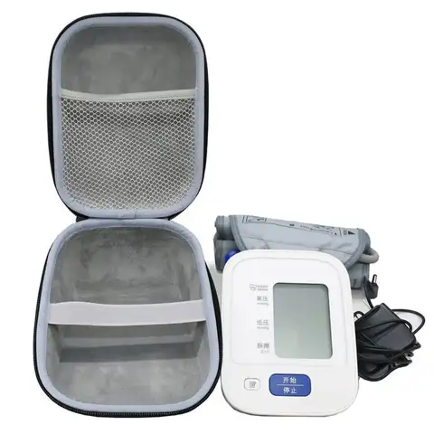 Omron 10 시리즈용 휴대용 하드 케이스, 무선 상완 혈압 모니터, 여행 보관 케이스, BP786, BP785N, BP791IT Omron 10 시리즈용 휴대용 하드 케이스, 무선 상완 혈압 모니터, 여행 보관 케이스, BP786, BP785N, BP791IT