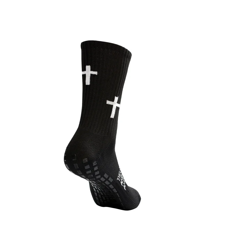 2-Paar-Set, rutschfeste Fußballsocken und Knieschützer, Wadenärmel, für Herren und Damen, Outdoor-Sportsocken, atmungsaktive Basketball-Fußballsocken – Detail 7