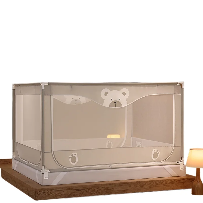 

New folding mosquito net with durable stainless steel bracket crib net