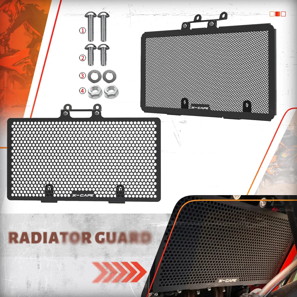 

New For Moto Morini X-Cape 650 650X 2022 2023 2024 Motorcycle Accessories Protection Radiator Grille Guard Cover Protector XCape