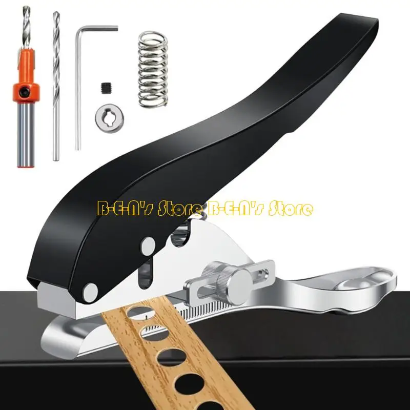 Y1AD Hole Puncher Tool Credit Paper Card Corner Hand Tool For Plastic Leather Edged