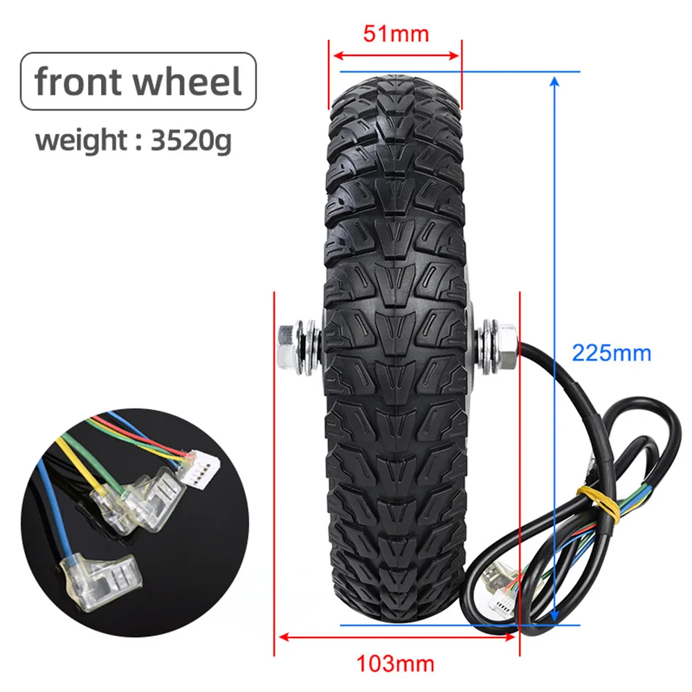 9x2.125 Inch 350W Motor Engine Wheel Compatible for Xiaomi M365/Pro2/1s/Lite Electric Scooter