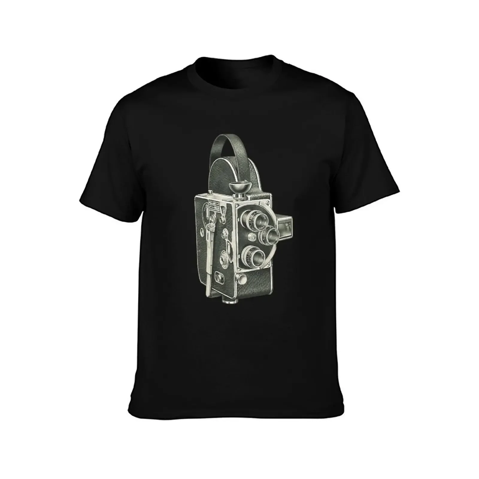 Bolex Movie Camera T-Shirt vintage anime shirt tees plus sizes custom t shirt Men's cotton t-shirt