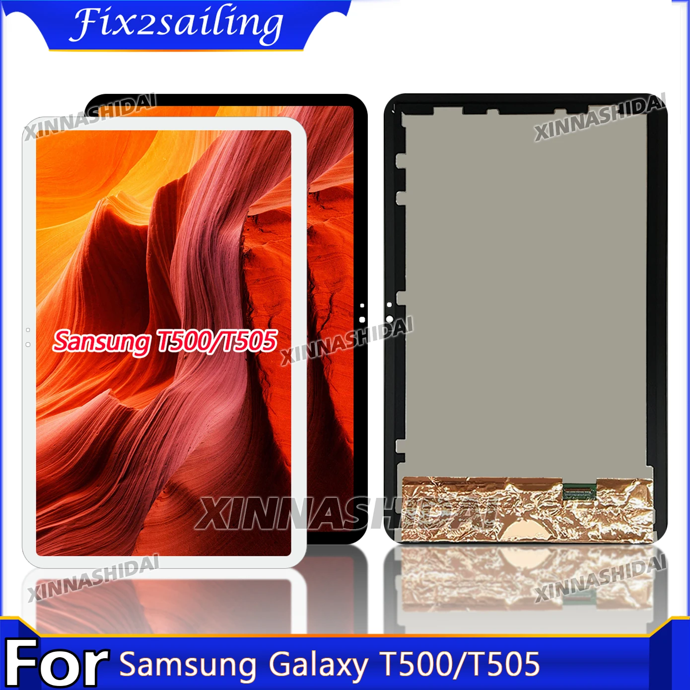 

New For Samsung Galaxy T500 Tab A7 10.4 (2020) SM-T500 T505 LCD Display Touch Sensor Glass Screen Digitizer Assembly
