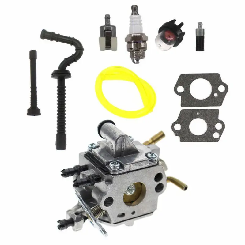 Imagem -03 - Carburador para Stihl Ms192 Ms192t Kit Carburador Motosserra para Zama C1q-s258 Arruelas Vela de Ignição Mangueira Combustível do Motor Primer Bulbo Novo