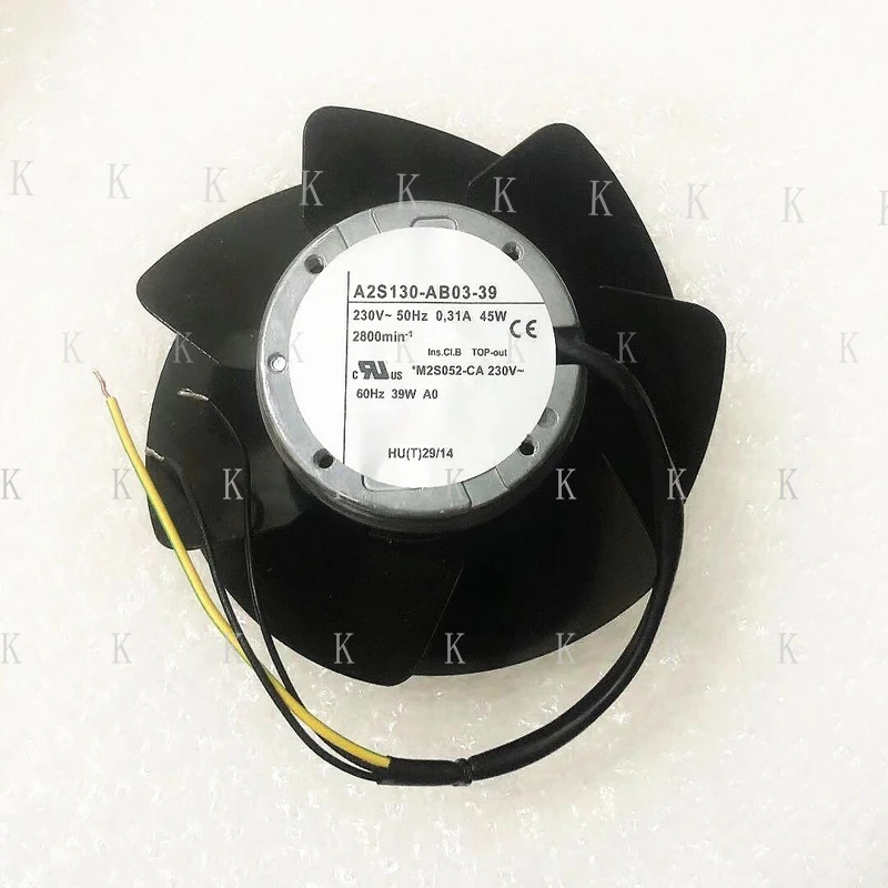 C  FOR  High Level Ebmpapst Inverter Silent Cooling Fan A2S130-AB03-39 230V 0.31A 45W