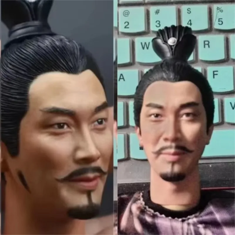 

Масштаб 1/6, древний Китай, Zhuge Liang, скульптура головы, романтика трех королевств, фигурка, голова, играющая в модель, экшн-фигурка, хобби
