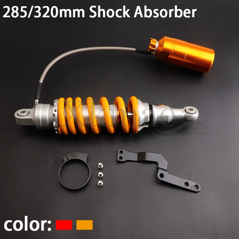 

Motorcycle Rear Suspension Center Air Shock Absorber 285mm 320mm for Honda Grom MSX125 MSX125 SF Benelli