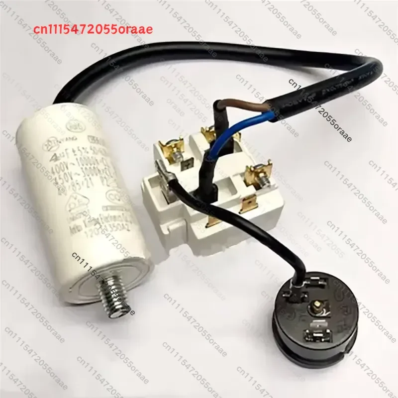 Refrigerator Parts for QP3-12A Compressor Overload Starter Protector PTC and 4uf Capacitor For Replacement Fridge