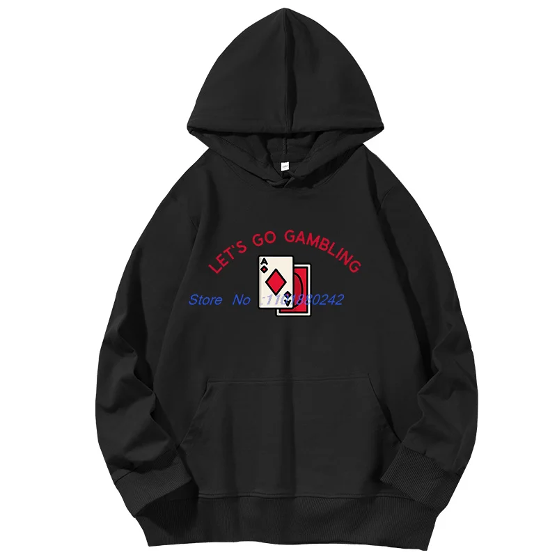 

Let's Go Gambling Graphic Hoodies New In Hoodies & Sweatshirts Clothes Men's Long Sleeves Pullover Hoodies Hooded Sweatshirt