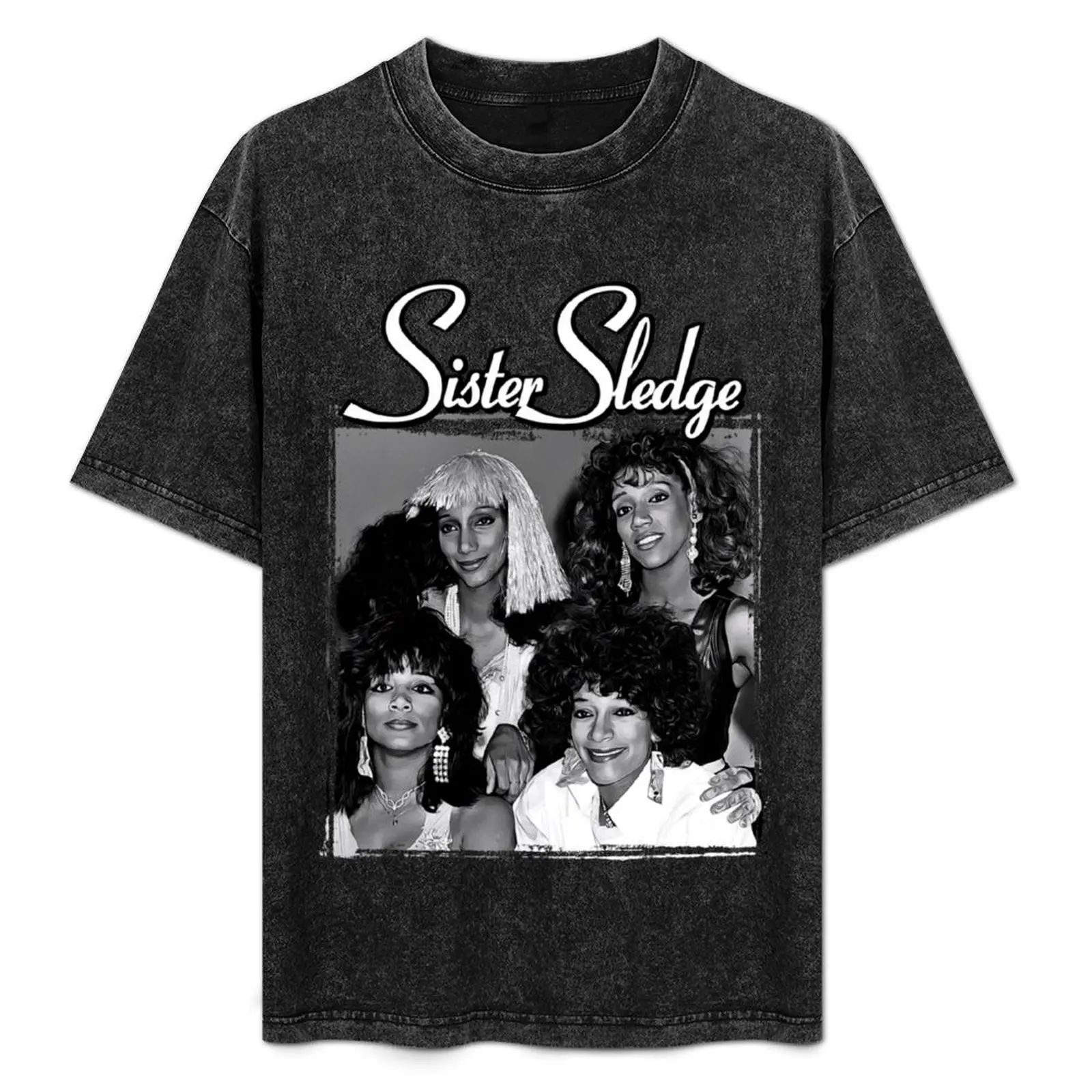 

Sister Sledge T-Shirt Basic Solid Tee for Daily Use