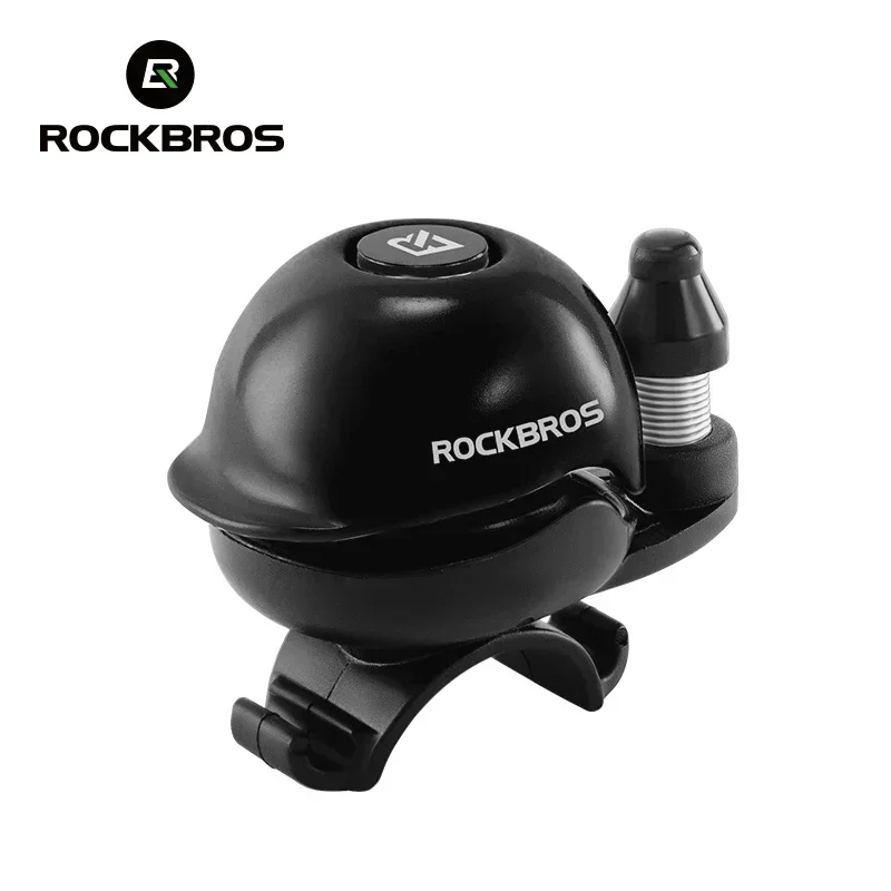 ROCKBROS Creative Bicycle Bell 80DB Copper Alloy Nylon Base Mini Cap Bike Bell for MTB Road Bike Ultra-Light Bicycle Accessories