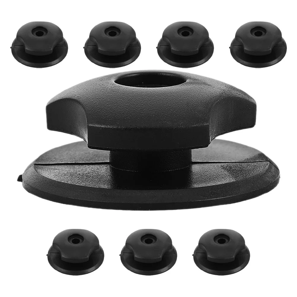 

8Pcs Rear Trunk Cargo Organizer Hook Mounting Screw Points Car Hook Hardware Set Cargo Net Accessories Car Hanger