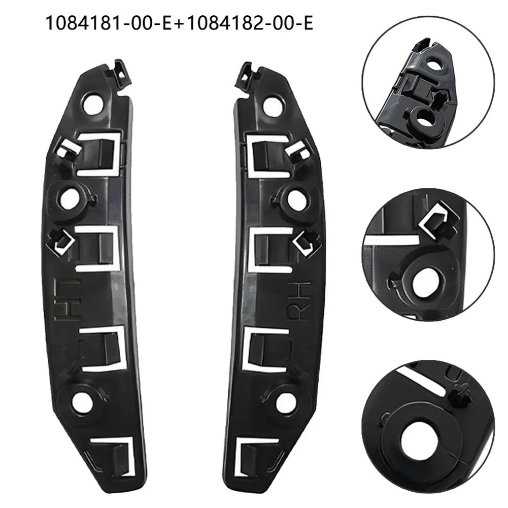 

Replace Your Worn Out Front Bumper Bracket Support Holders With For Tesla Model 3 Compatible 108418100E 108418200E
